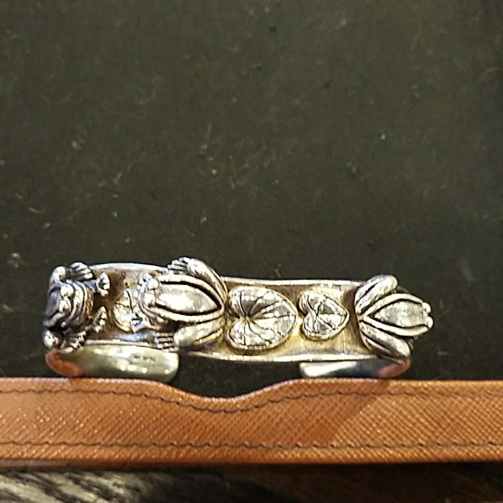 Sterling silver cuff bracelet